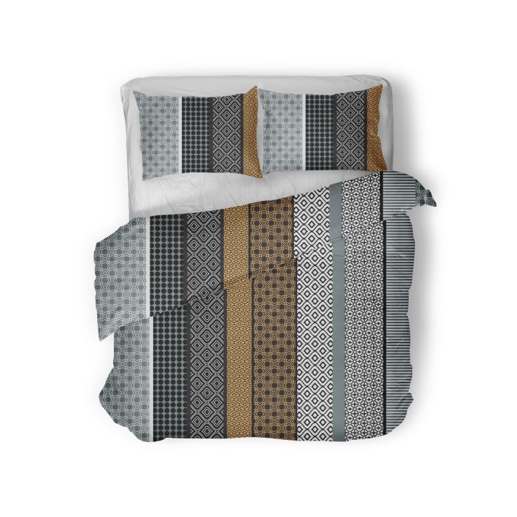 Komplet pościeli 160x200 złoto czarne pasy.jpg