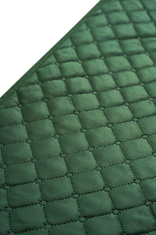 narzuta na łóżko velvet butelkowa zieleń 170x210.jpg