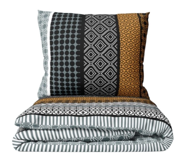 Komplet pościeli 160x200 złoto czarne pasy.jpg