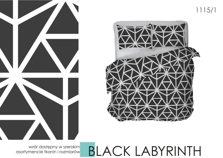 Komplet pościeli geometria grafit 140x200 bawełna.jpg