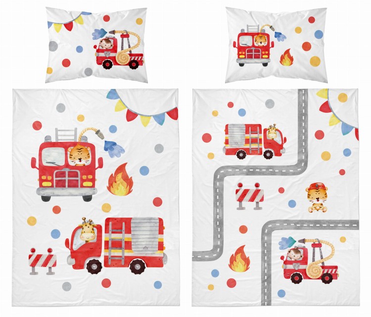 pościel-dziecięca-bamusowo-bawełniana-100x135-straż-pożarna-zwierzaki.jpg