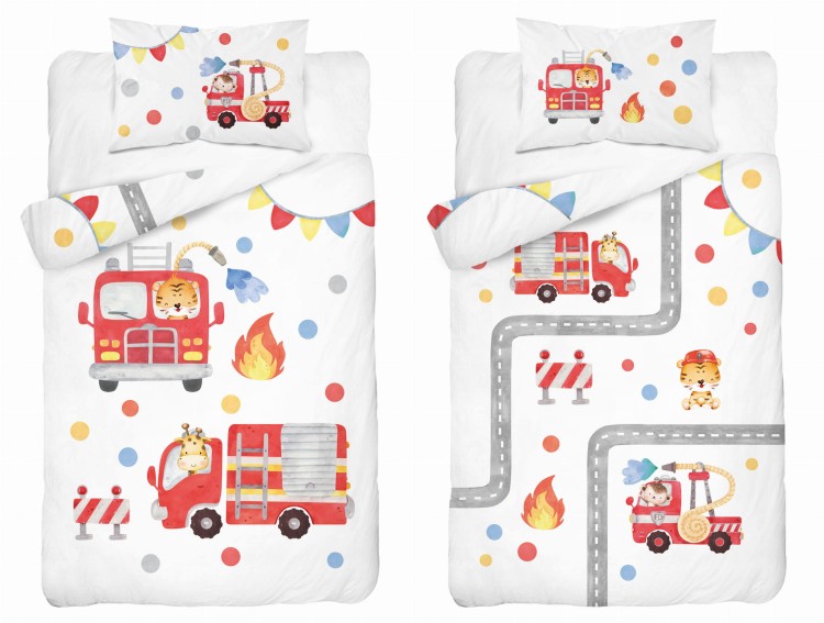 pościel-dziecięca-bamusowo-bawełniana-100x135-straż-pożarna-zwierzaki.jpg
