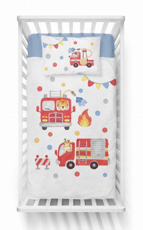 pościel-dziecięca-bamusowo-bawełniana-100x135-straż-pożarna-zwierzaki.jpg