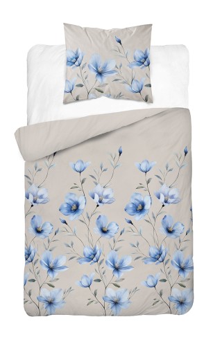 Komplet_pościeli_140x200_bawełna_niebieskie_kiwaty_na_beżu_5752B.jpg
